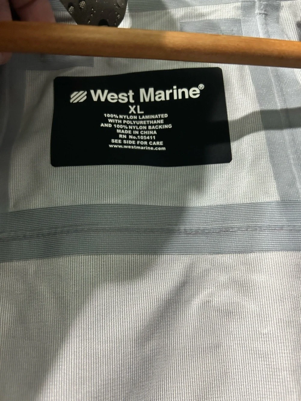 West Marine Third Reef 3L foul weather jacket Nautical Boating NWT Red Black Yel